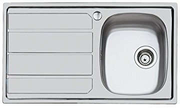 Foster S1000 Lavello, Metallo, Spazzolato, 86x50x17 cm