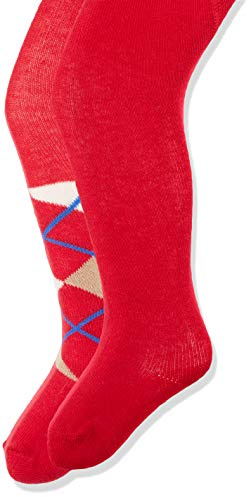 Playshoes flicka elastisk karo och uni med komfortbuntbyxor (2-pack)