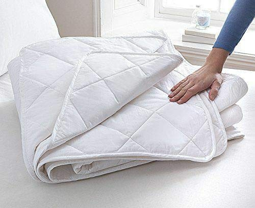 Diana Cowpe PURE COTTON DOUBLE 3 TOG DUVET | 100% Cotton Filling & Case Summer Duvet | Naturally Non-Allergenic Breathable Temperature Regulating Cool Duvet (200cm x 200cm)