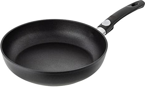 KUHN RIKON Titanio Star Bratpfanne hoch abnehmbarer Stiel, Induktion, 28 cm, Aluminum