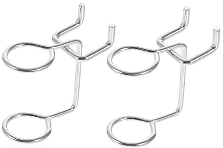 Homoyoyo Ganci Per Pannello in Ferro Organizer Per Utensili Set Da 20 Pezzi Design Ad Anello Per Garage e Cucina