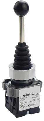 JRBJWYVV 4NO 4 Position cross rocker switch XD2PA14 XD2PA24 joystick controllers /2NO 2 Position rocker switch XD2PA12 XD2PA22(XD2PA12)