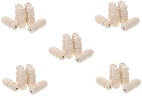 Cabilock 30stücke Holz Blind Zugkordel Knöpfe Robuste Und Elegante Knöpfe Für Fensterjalousien Für Innen Und Außendekoration Installieren Und Vielseitig Einsetzbar