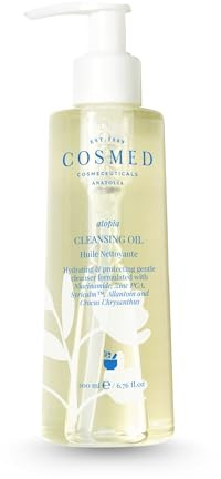Cosmed Cleansing Oil – rengöringsolja och mild sminkborttagare med SyriCalm, Allantoin & Zink PCA – för alla hudtyper – dermatologiskt testad (200)