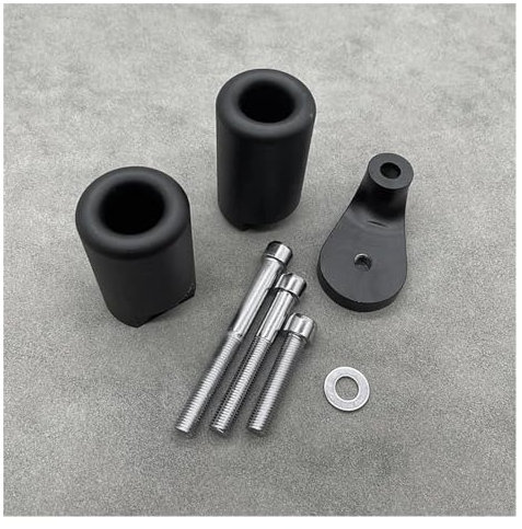SQOFJDF Crash Slider Protector Für Suzuki Für GSXR1000 2001-2002 Für K1 Für GSX-R Für GSXR 1000 Motorrad Sturzpads Crash Fallen Schutz Motor Pad Schutz Block Motorrad Schutzblock(Schwarz)