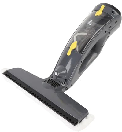 HELEVIA Cordless Window Vacuum, Rechargeable Handheld Electric Window Cleaning Tool, Wipe Away Dirt, 1 Button Switch, for Windows Tiles Mirror Countertop