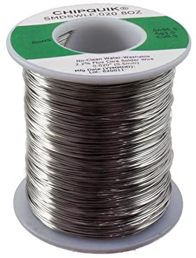 LF Solder Wire 96.5/3/0.5 Tin/Silver/Copper no-clean .020 1/2lb