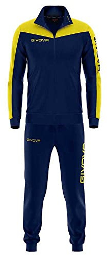 Home Shop Italia Mixte Roma Combinaison triac tate Bleu jaune L, Bleu / Jaune, L EU