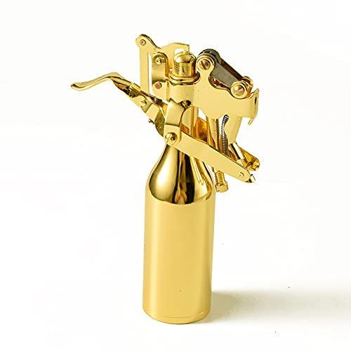 PENNY73 Briquet Capitol Reissue Vintage Briquet à Kérosène Robuste Personnalisation Rétro Briquet Antique en Cuivre Pur (sans Carburant)