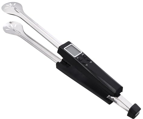 PRETYZOOM Lebensmittelthermometer Temperaturmesszange Multifunktions-grillwerkzeug Edelstahlsonde Für Genaues Kochen