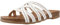 Porronet Sandalia Bio con Pala Textil Blanco Dafne