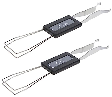 OSALADI 2pièces Outil De Retrait De Touches Clavier Mécanique Kit De Extracteur Ajusteur De Keycaps pour Claviers Mécaniques Et Fins