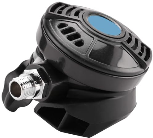 JIVIMOCO Scuba Diving 2Nd Stage Regulator Professional Underwater Scuba Dive Octopus Regulator Equipment Accessory-Black