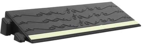 Cabilock Rampe De Seuil pour Aspirateur Robot Rampe Inclinée Portable Plastique