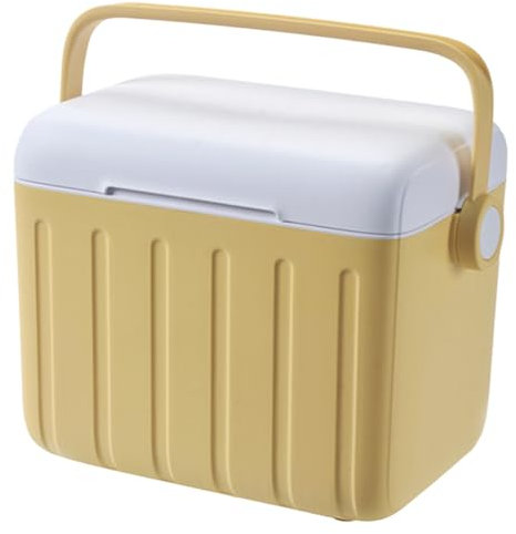 Cooler Box - Camping Picnic Ice Box 6L | Portable Cooling Chest with Ice Pack, Miini Camping Fridge for Road Trips, Travel, Construction Sites, Car, Breastfeeding, Meal Prep, Outdoor Picnic