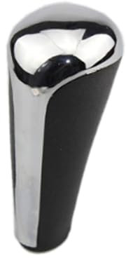 Genérico Palanca de cambios Perilla de caja de cambios automática ABS para Peugeot 206 207 307 408 C2 C3 C4(Chrome)