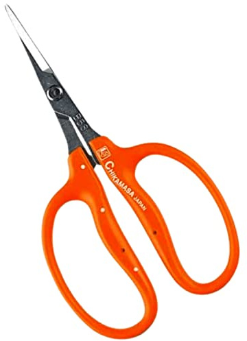 Chikamasa B-500SL Stainless Steel Grape Care Shears L-Shaped