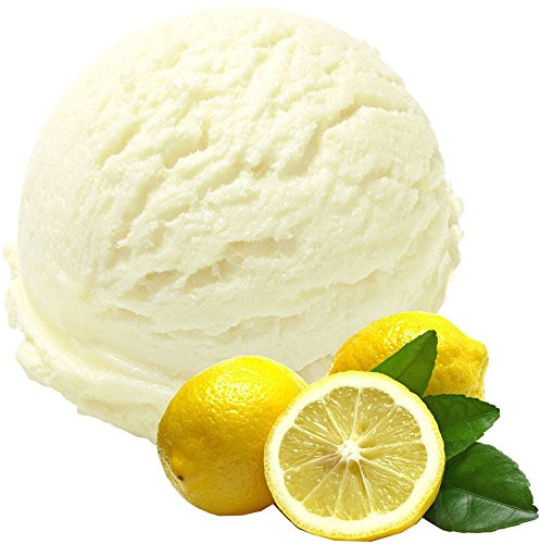 Zitrone Geschmack 1 Kg Gino Gelati Eispulver für Speiseeis Softeispulver Speiseeispulver