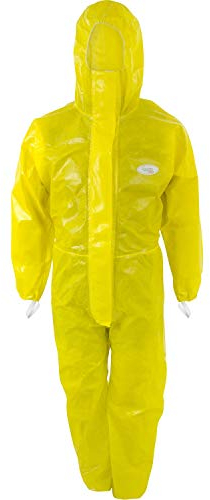 Protezione da sostanze chimiche Dönges tipo 3/4/5/6, XL, giallo, 256013