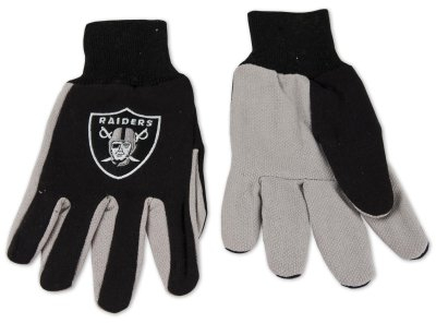 Wincraft NFL - Guanti bicolore, Donna, R1321TTG, Nero, S