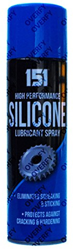 4 x High Performance Silicone Spray Lubricant Repellent Cycle Bike Chain 200ml
