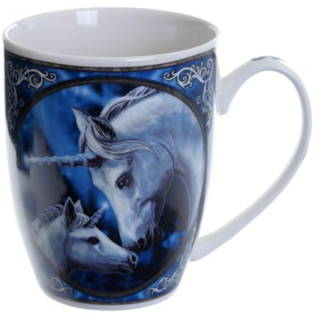 Puckator Lisa Parker The Sacred Love Einhorn Tasse aus Porzellan