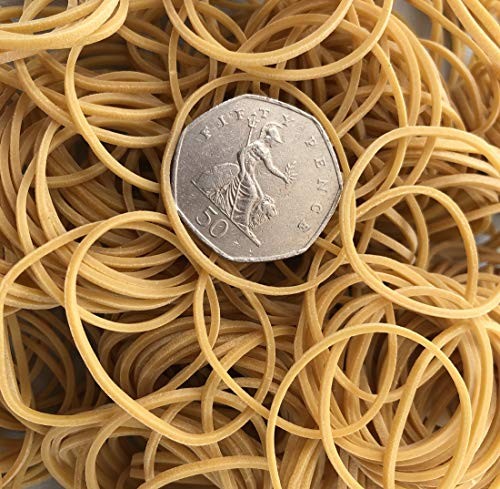 170 x 2 50mm x 1.5mm Short Thin First Steps ® Rubber Elastic Bands No.14