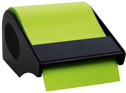 RNKVERLAG CT1908 - Haftnotiz Rolle im Abroller, 60mm x 10m, nachfüllbar, brillantgrün