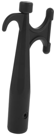 UPKOCH Spitzhacke Dock-Hardware Bootszubehör Hakenkopf für Rettungsboote teleskopisch Bootshaken Boot Haken Mehrzweck Kajakhaken Schwimmhaken für Verlängerungsstange Nylon Black