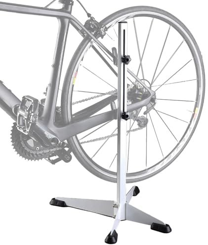 Repair Stand – Folding Maintenance Rack For Road And Mountain Bikes | Heavy Duty Floor With Rotating Clamp, Portable Garage Bike Holder For Home Mechanics And Parking Storage