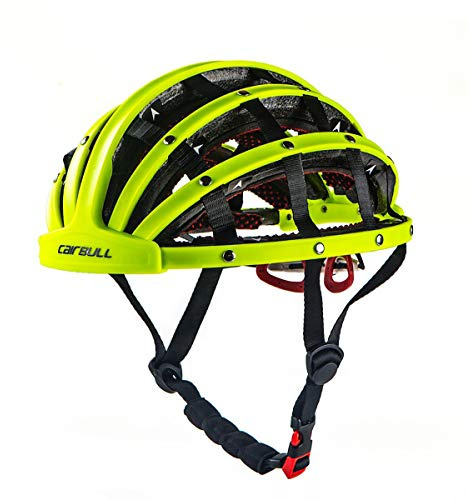 Adult Helmets Plegable Bicicleta Casco, Superligero Casco de Ciclo, Unisex Montaña Bici Casco, Bicicleta al Aire Libre Ajustable Casco, Patineta Skate Patines Monopatines