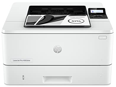 HP LaserJet Pro 4002dne Multifunktions-Laserdrucker (Drucker, Scanner, Kopierer, WLAN, LAN, Duplex, Airprint, Business), Weiß