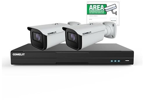 Kit IP IPNVR008N06PA, 2X IPBCA (COMELIT code IPKIT008N05PA)