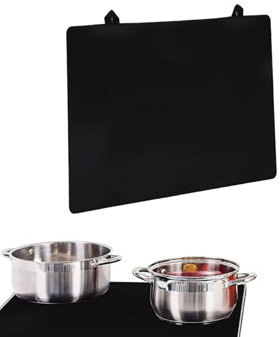 Large Silicone Hob Protector Mat, Cover for Induction Stove, Electric Cooker Scratch Protector, Ceramic Hob Covers, Multifunctional Mat (61x53cm)