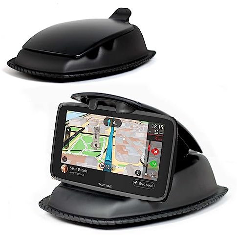 Navitech Soporte De Fricción para Salpicadero De Coche - Compatible con la Tomtom GO Camper MAX PP 7
