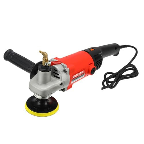 Amoladora angular, 1400W Velocidad Variable Agua Moldeado Mármol Granito Húmedo Máquina de pulido Máquina de pulido Máquina de pulido manual