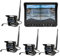PNI Kit di videosorveglianza senza fili TRK504 per camion DVR con monitor LCD e 4 telecamere