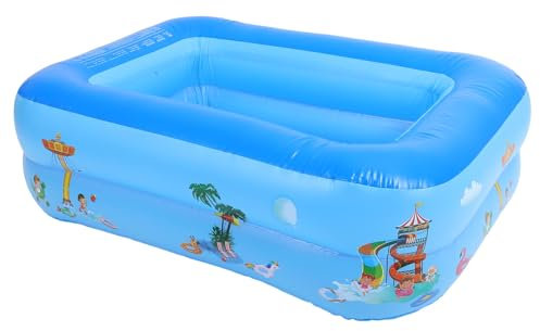CIYODO 1 pezzo Piscina Gonfiabile per Materassino Doppio Indoor e Outdoor Facile da Trasportare e Riporre