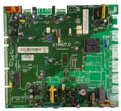 OPENCLIMA - Placa Electrónica Original Caldera 0310144400L12 V5 - Modelo 2 Relés en Disposición Superior - Compatible Varios Modelos - Pieza Repuesto Reacondicionada - Garantía 1 Año