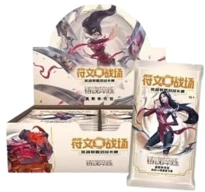 League of Legends | Riftbound Collectable Trading Card | Sealed Box | Simplified Chinese Edition | Riot Games | For Collectors 15+ Years | Spiritforged (Jumbo 14 Card)