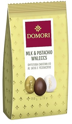 Ovetti - Sacchetto 150Gr - Cioccolato al Latte e Pistacchio
