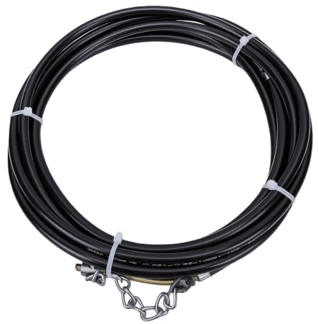 GOWENIC Cable Giratorio para Limpieza de Tuberías de 4 Metros |Eje Flexible para Obstrucciones de Drenaje Fregadero de Ducha de 50-75 Mm