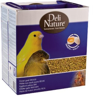 Deli Nature EIFUTTER gelb trocken KANARIEN EXOTEN 1 kg