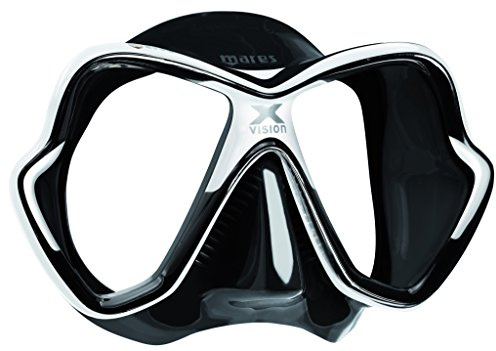 Mares Vuxen X-Vision Mask 14 dykglasögon, vit/svart, BX