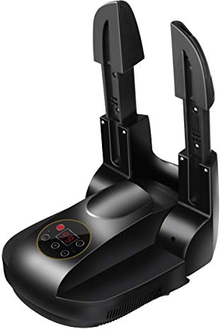 Upstartech Boots Dryer Electric Foot Warmer with Timer Shoe,Glove Warmer Portable Folding Shoes Heater Adjustable Rack Boots Shoes Socks Gloves