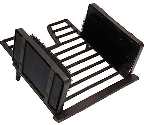 AB Tools Iron Boot Scraper With Brush & Jack Shoe Welly Scrub Muck Mud Door Farm Stop