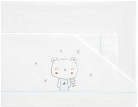 Bimbi Pirulos Tript.Sab.100% Alg.Mini 001 Os.Polar 151 13 - Sábanas, unisex