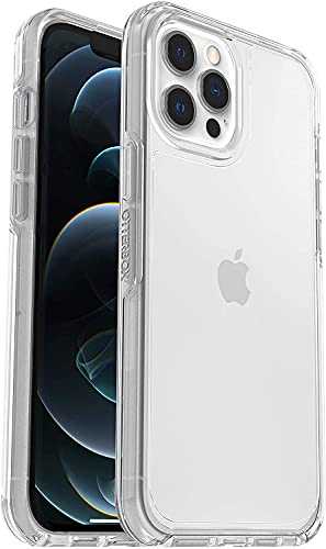 OtterBox Symmetry Clear Case for iPhone 12 Pro Max, Shockproof, Drop Proof, Protective Thin Case, 3x tested to Military Standard, Clear