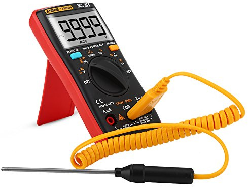 Handheld Digital Multimeter AN8009 9999 Zählt Digital Multimeter True RMS AC/DC Voltage Electronic Meter