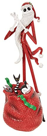 Enesco - Disney Showcase Nightmare Before Christmas Santa Jack 8.5 Figure, 6010729